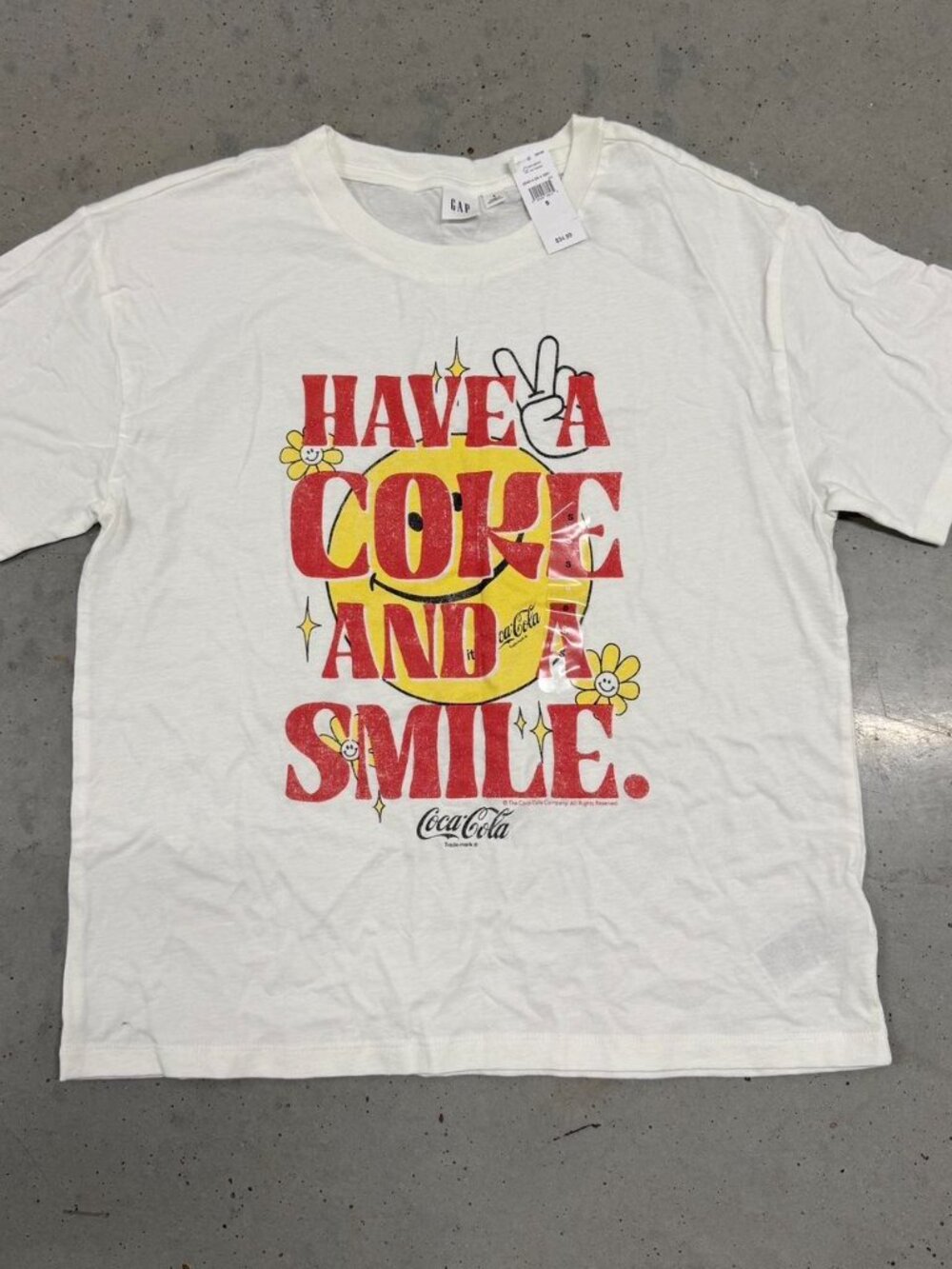 Coca-Cola Women's White T-shirt